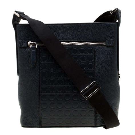 ferragamo messenger bag sale|ferragamo leather messenger bag.